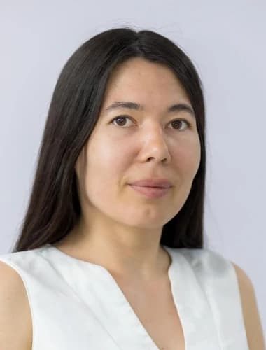 Portrait of Mandrygina (Shelkovnikova) Evgeniya Mikhailovna